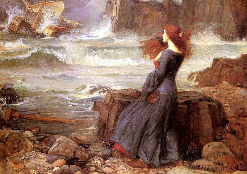 John William Waterhouse Miranda The Tempest